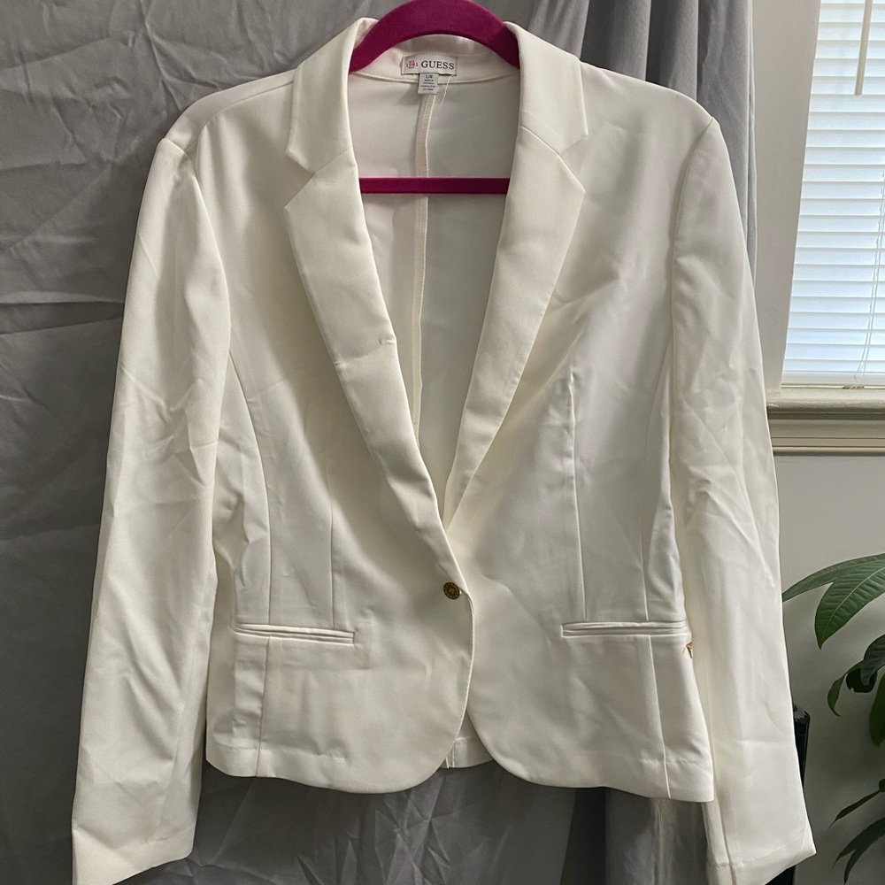 White blazer